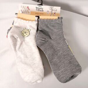 Winnie the Pooh Women Ankle Socks 8 Pair Pack New